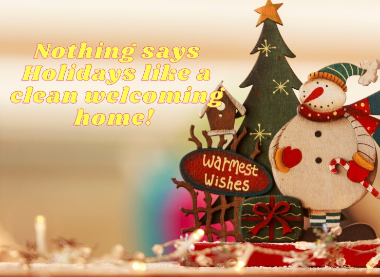 Holiday House Cleaning Greetings And Updates
